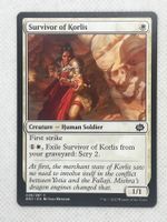 Seltene Magic Karte: Survivor of Korlis, Top Zustand! 🃏