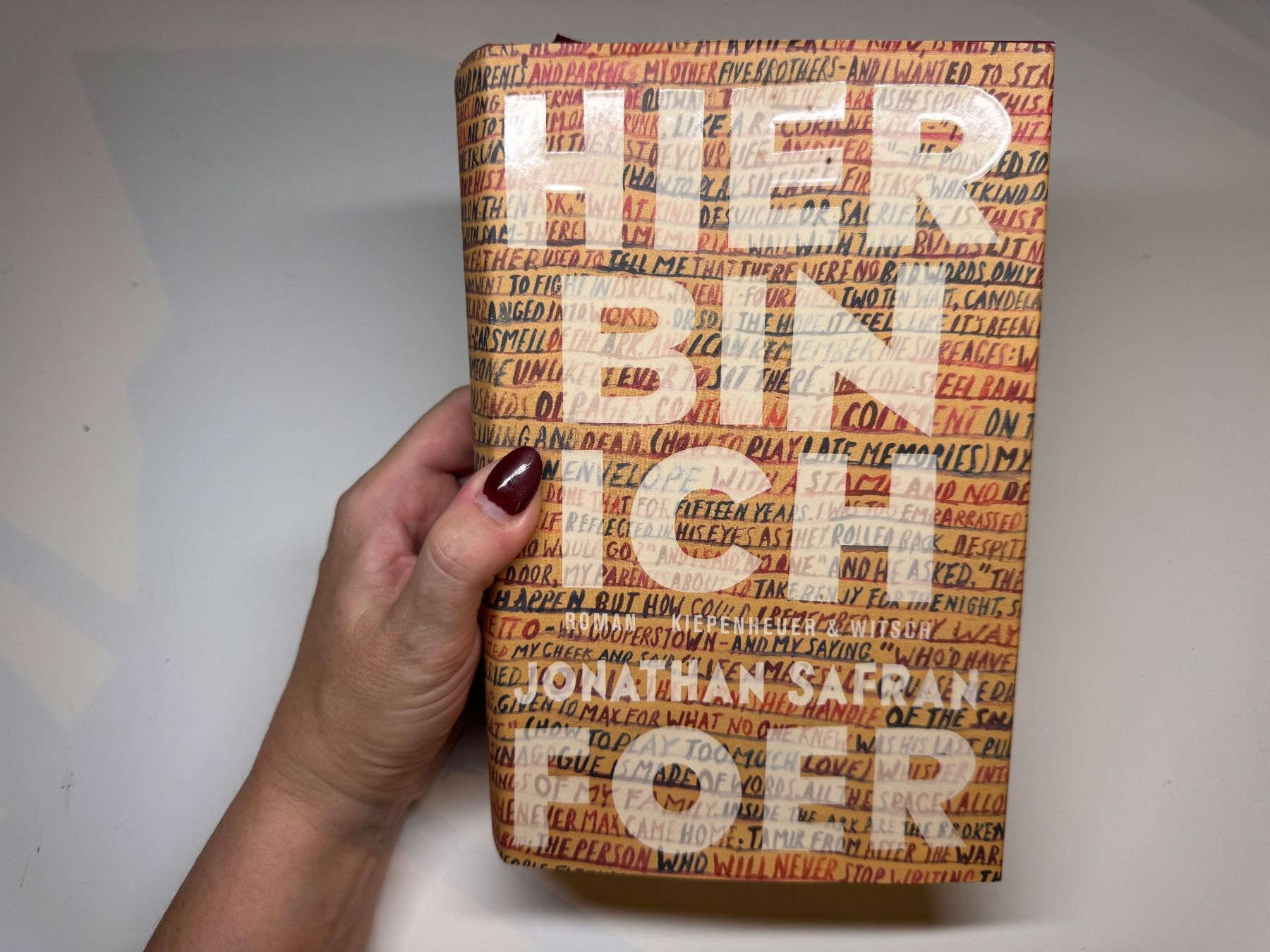 Libri: ROMAN: Jonathan Safran Foer, Hier bin ich – Usato da Grosswangen venduto da Deutsche_Romane