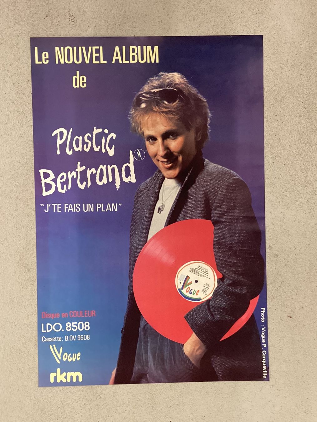Foto & Immagini: Promoplakat Plastic Bertrand – Usato da Gutenswil venduto da Hamzian