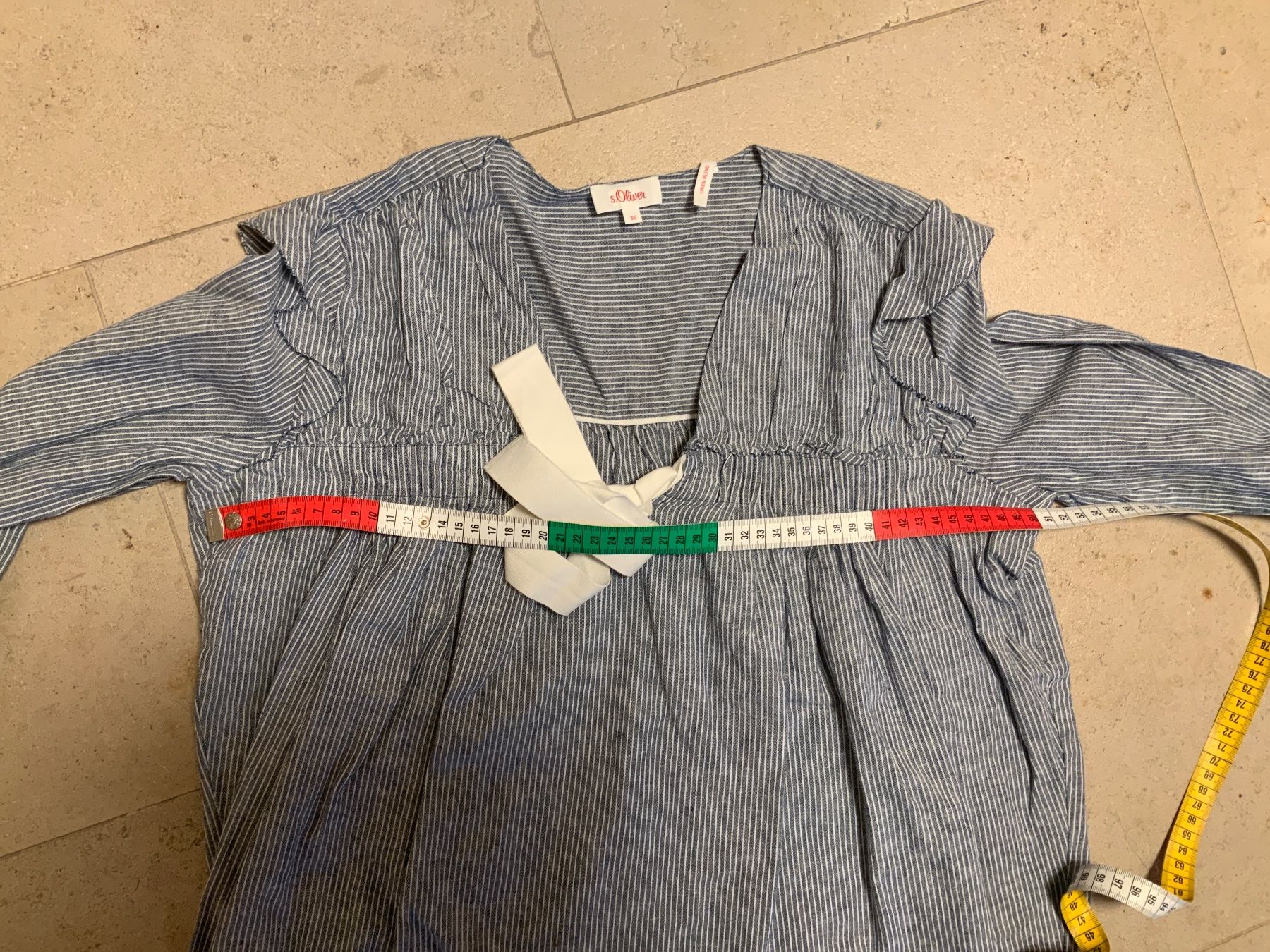 S.Oliver Camicette: S. Oliver Bluse 36 Oversize mit Leinen – Usato da Buchs SG venduto da Sunie 2