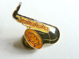 ❗ Saxophone Sax Instrument vintage Musik +Versand Pin B1.48