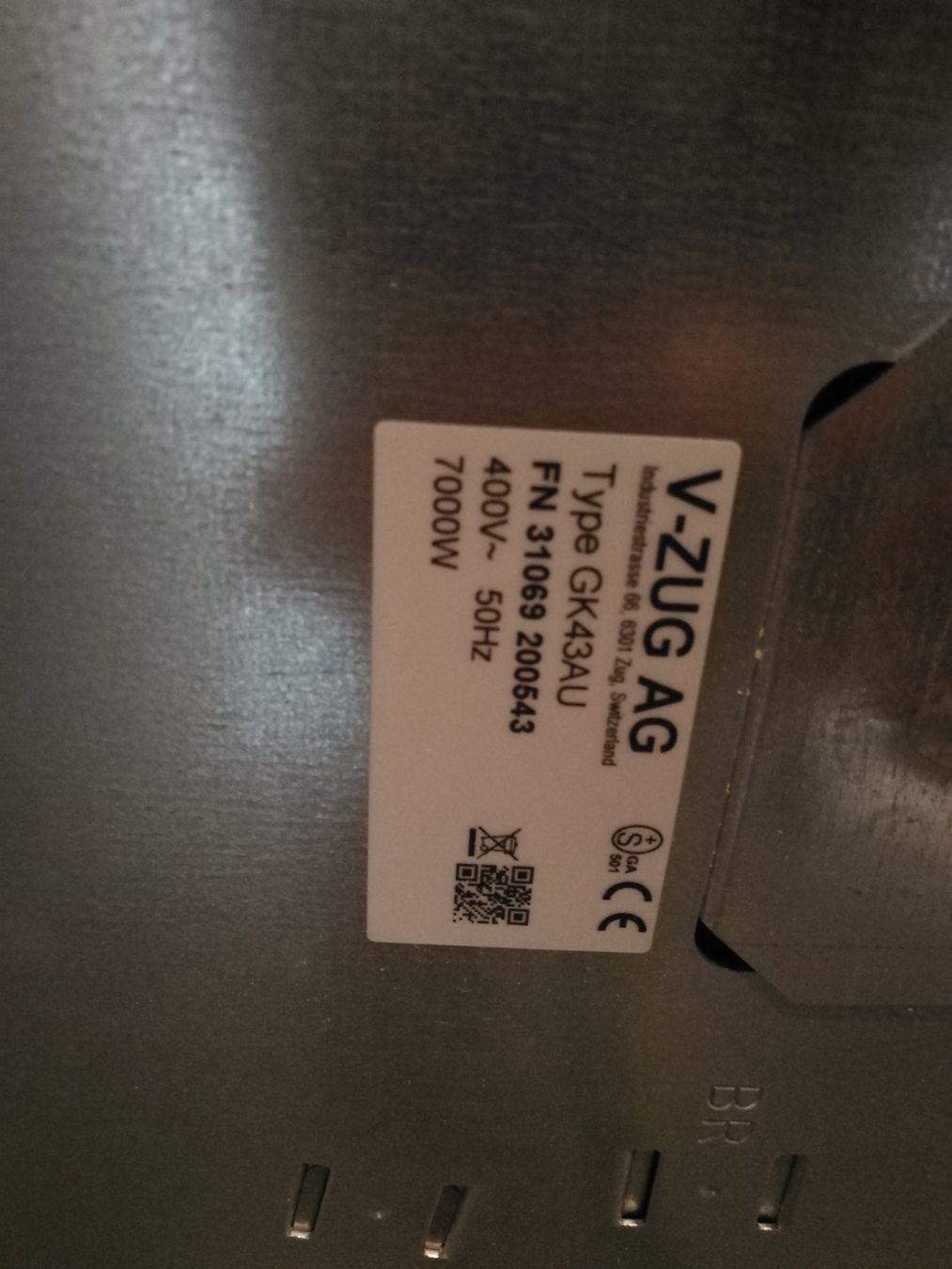 V-Zug Cucine: Glaskeramik Kochfeld V-ZUG – Usato da Spreitenbach venduto da Space_X 8