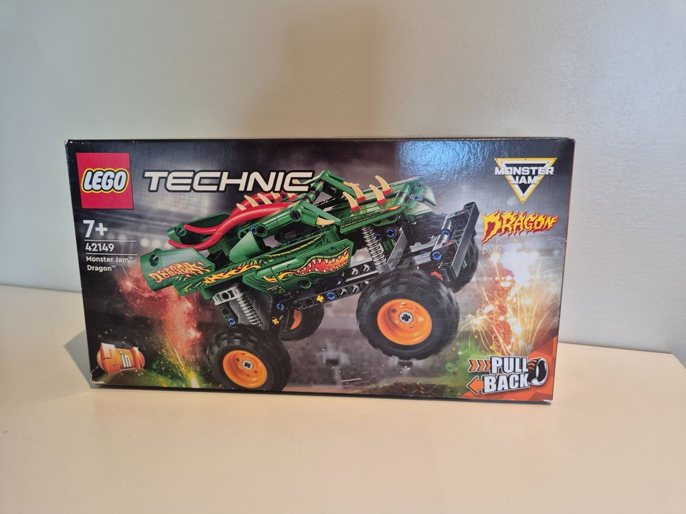 Lego Jouets: LEGO Technic Monster Jam Dragon Nr. 42149 – D'occasion à Dietikon par grafad