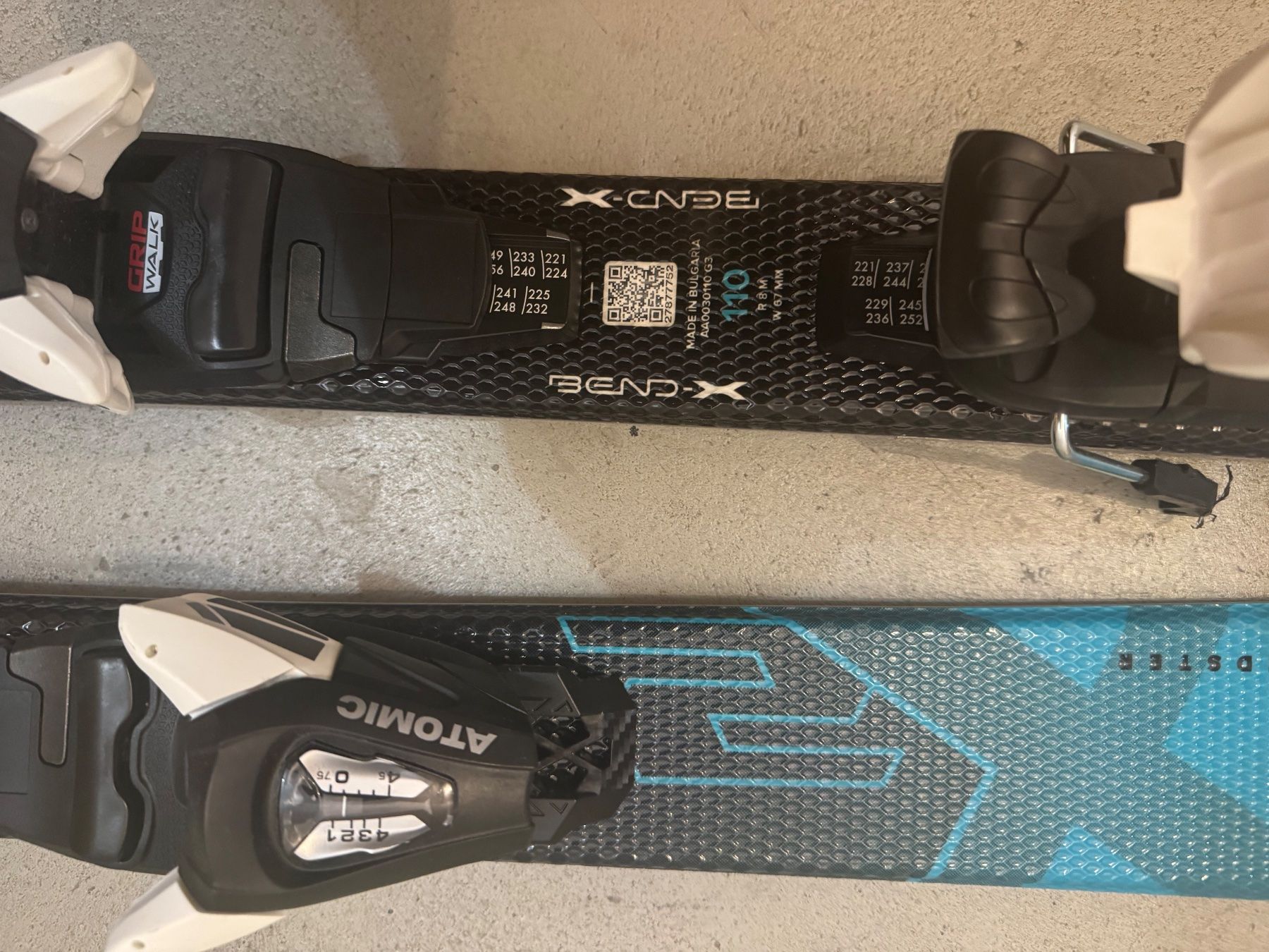 Atomic Sci: Atomic Redster J2 Kinderski 110 cm mit Bindung + Komperdell – Nuovo (secondo la descrizione) da Frauenfeld venduto da dan_lqh2 3