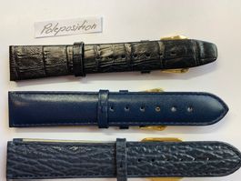 3 Stück Uhrenarmband 20mm, bracelets de montre