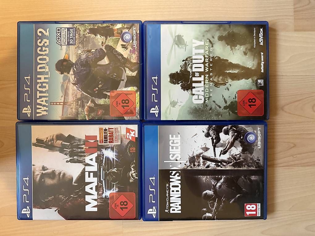 Spiele: Verkaufe PS4 Spiele – Gebraucht aus Wil SG von ber_y8wk