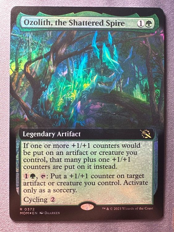 ozolith-the-shattered-spire-foil-variant-0372-kaufen-auf-ricardo