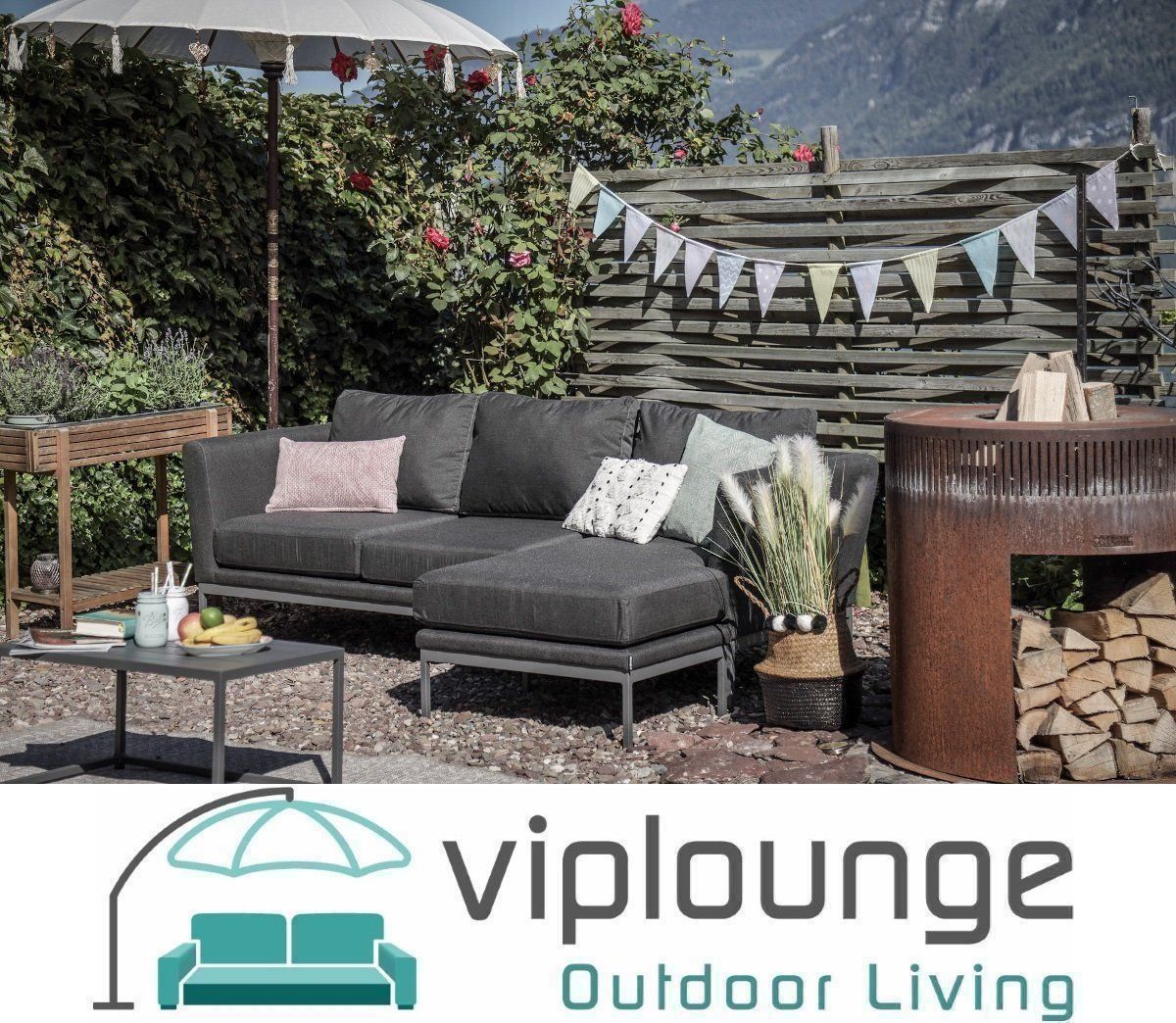 Viplounge Sofas: Gartensofa - Sitzpolster wetterfest – Neu und originalverpackt aus Uznach von viplounge 2