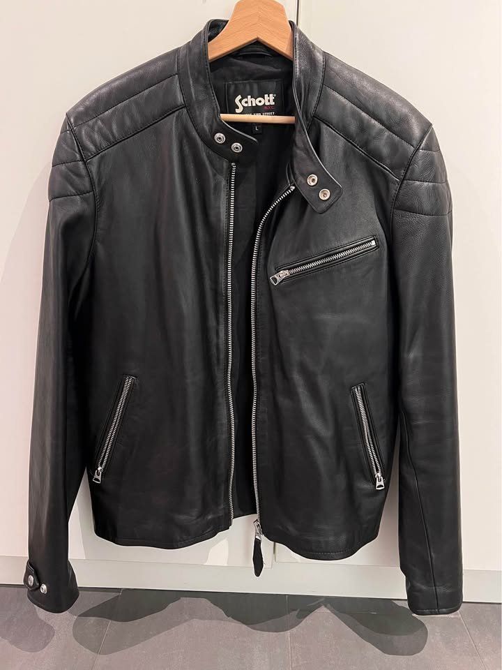 Schott Giacche: Veste en cuir Schott - taille L – Usato da La Tour-de-Trême venduto da Jackda66
