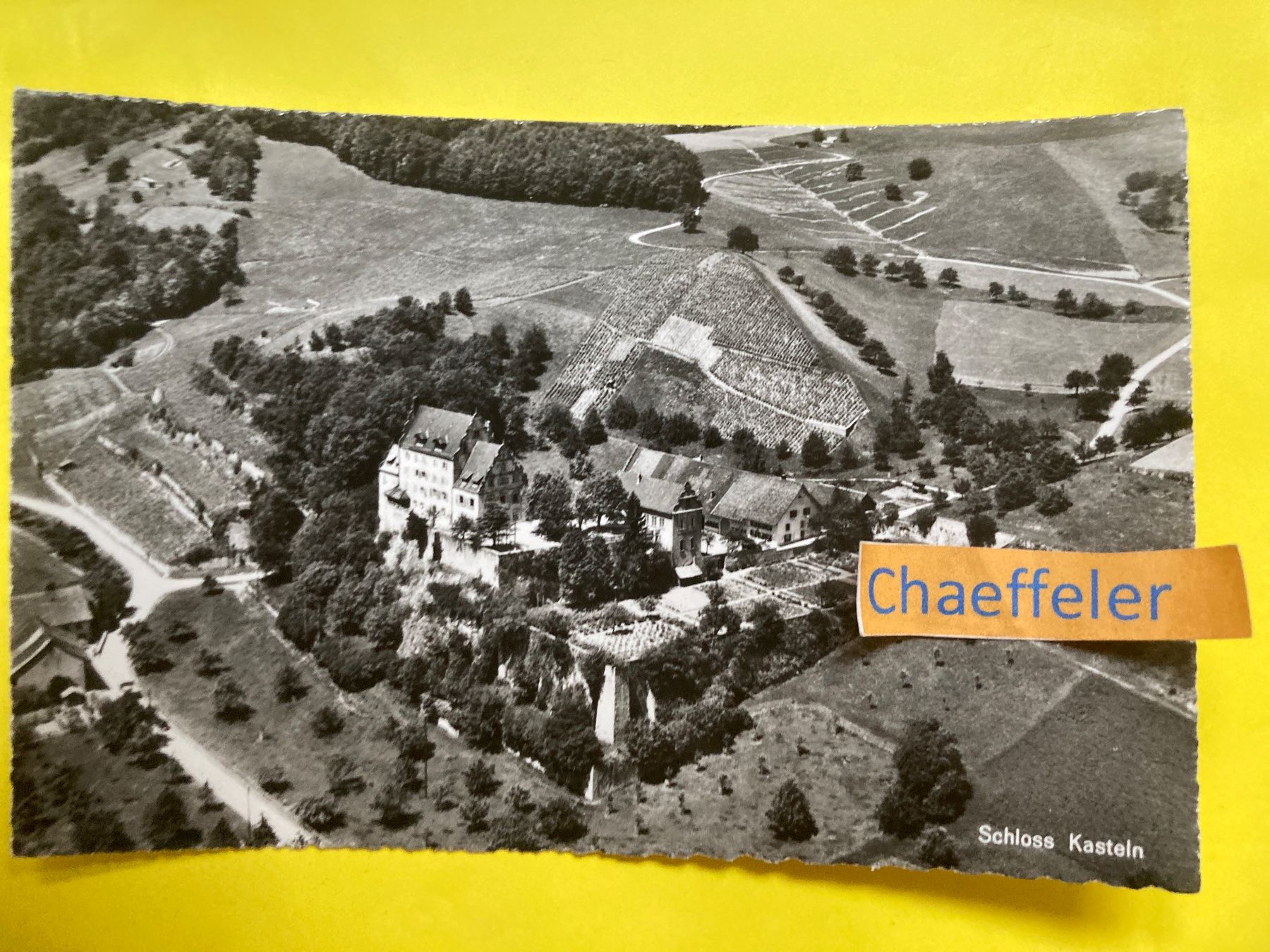 Ansichtskarten: Schloss Kasteln – Gebraucht aus Zürich von Chaeffeler