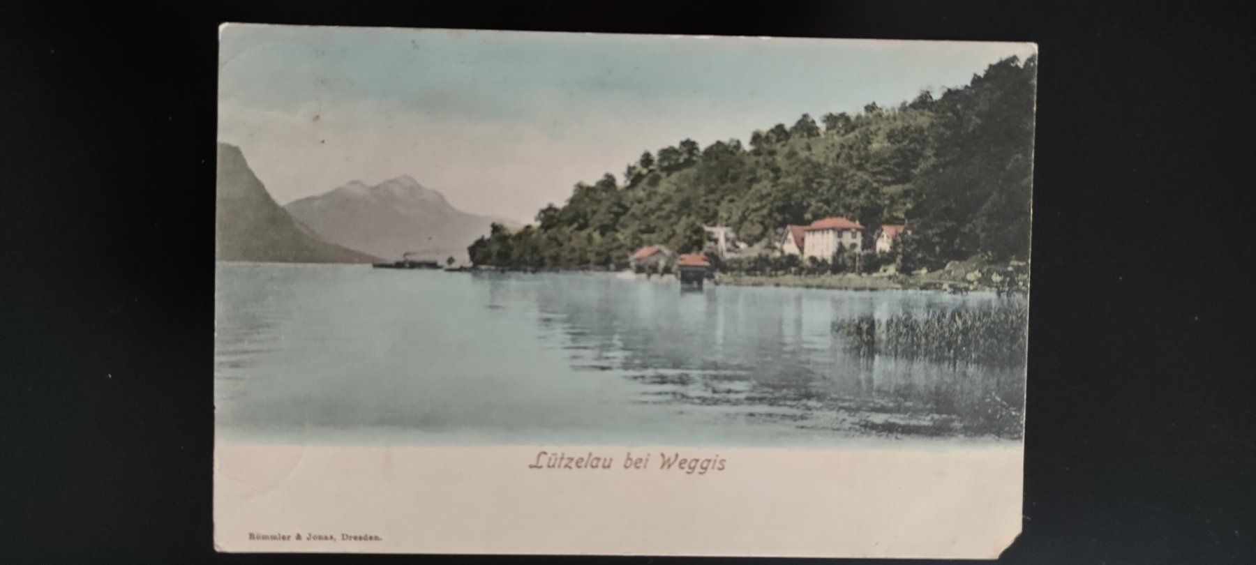 Cartoline postali: Lützelau bei Weggis, dat 1905? – Difettoso da Ohmstal venduto da Lebensfreude05