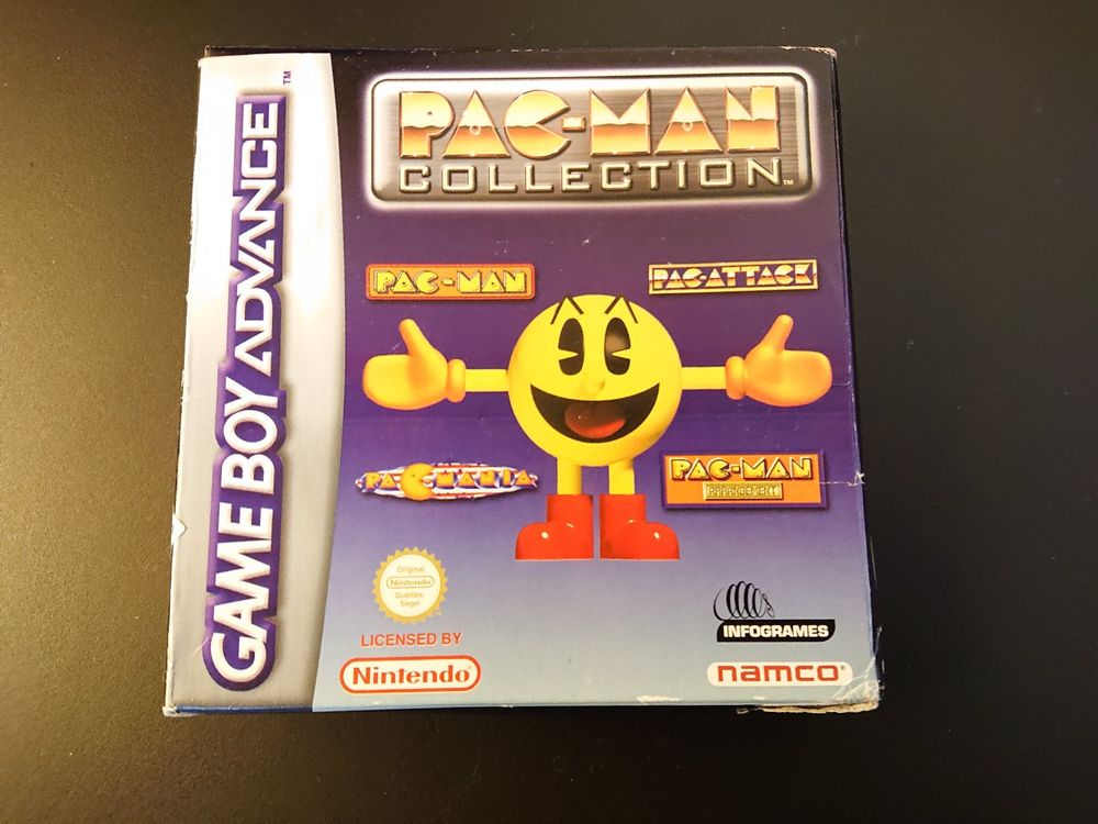 Gameboy Advance GBA - Pac-Man Pac Man Collection - NOE OVP (Gebraucht ...