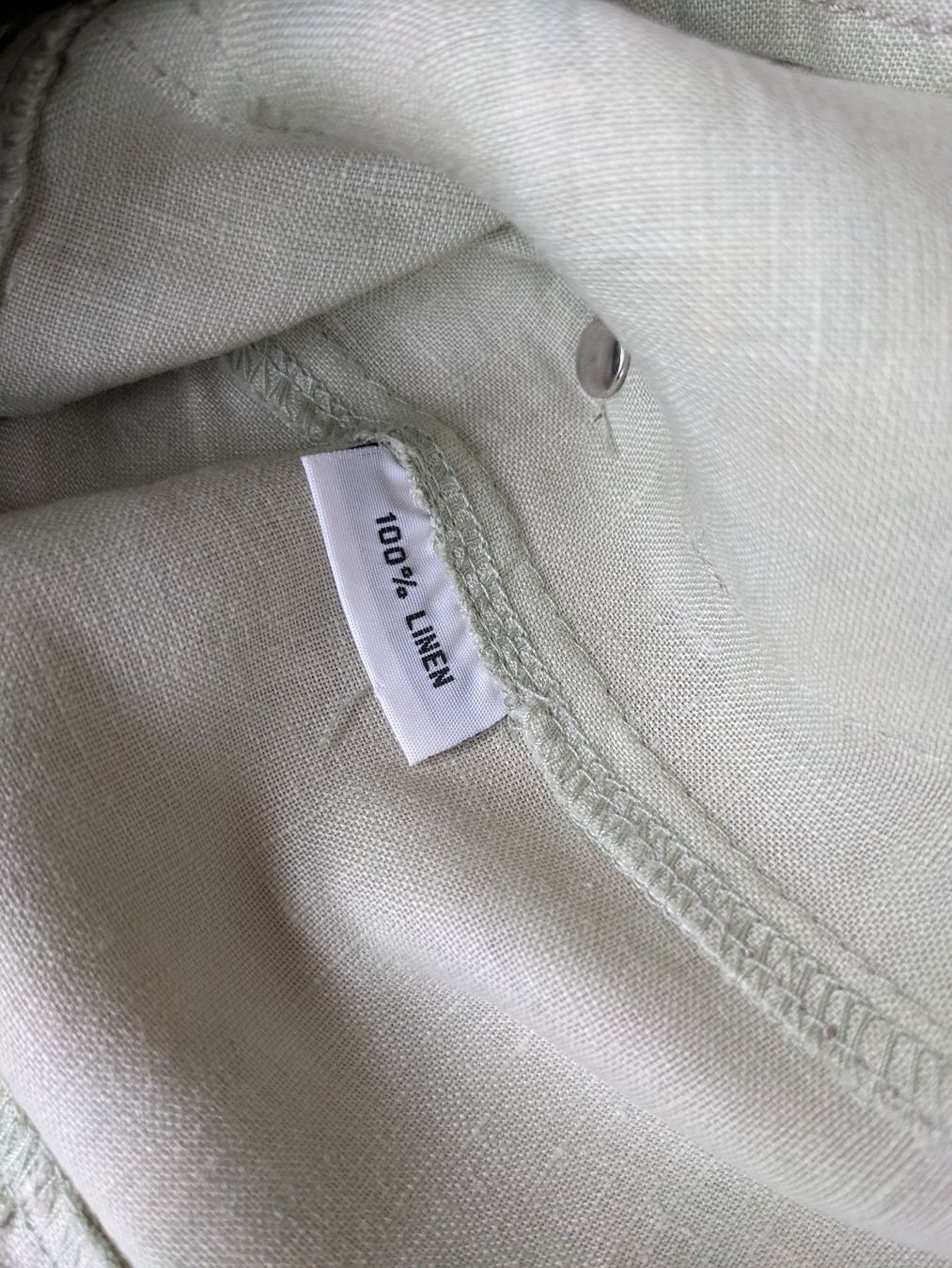 Nile Vestes: NILE 100% Leinen mintgrünes Jäckchen S – D'occasion à Lengnau AG par Nathi88 4