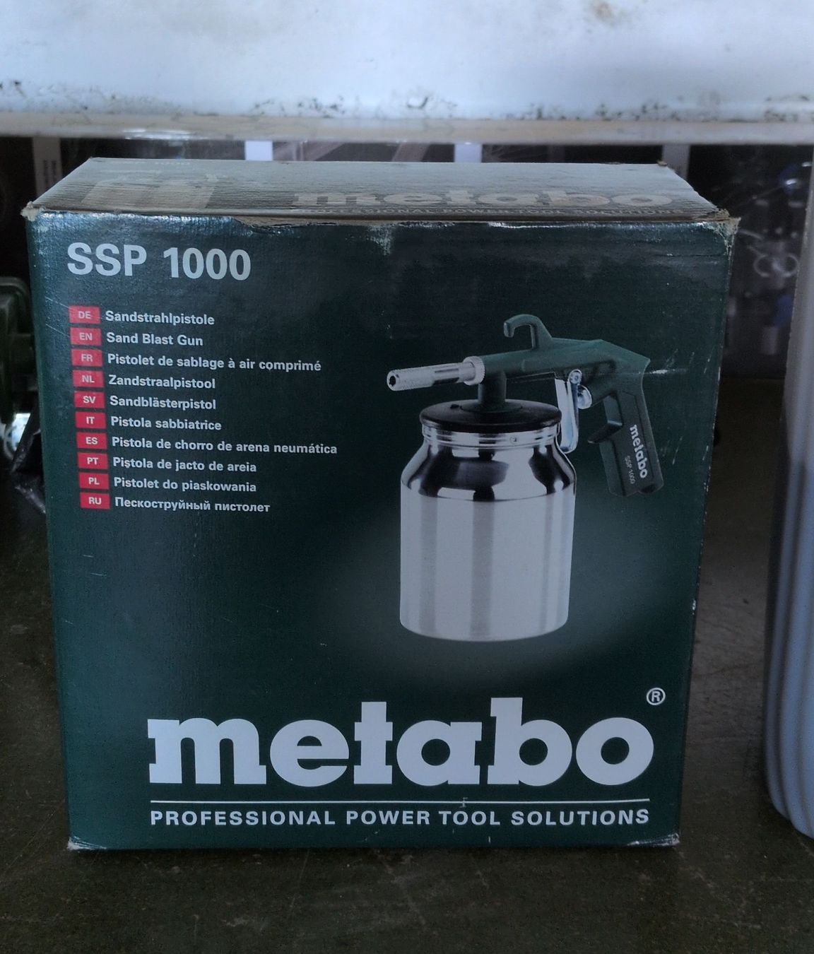 Metabo Tutti gli attrezzi: Metabo SSP 1000 Sandstrahlpistole – Usato da Embrach venduto da Djtueschair01