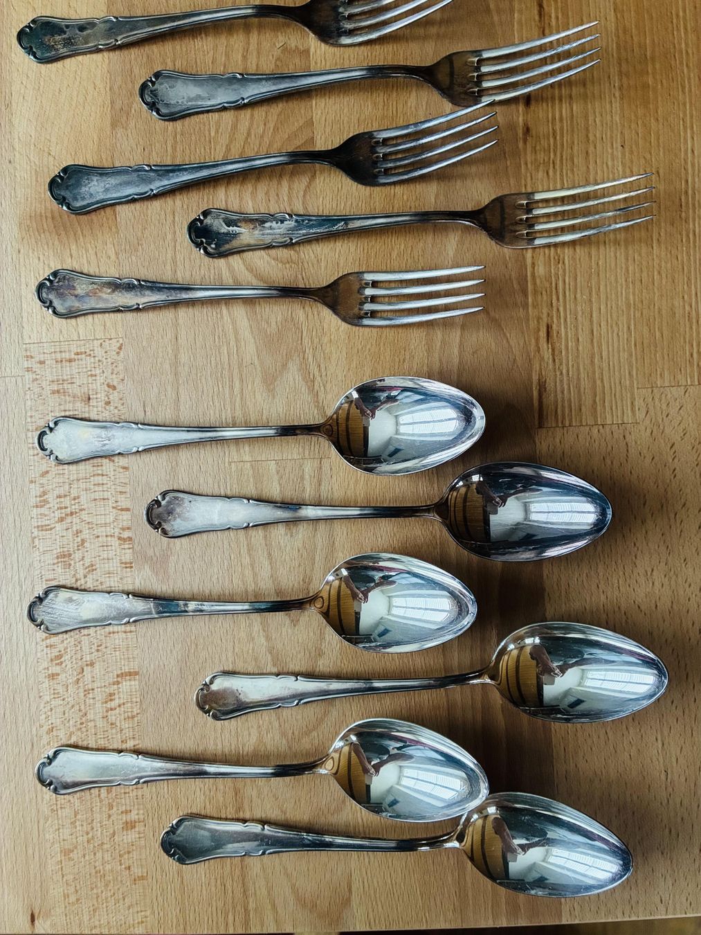 Bestecksets: Besteck Set Silberbesteck – Gebraucht aus Oberkulm von web_zxf7 3