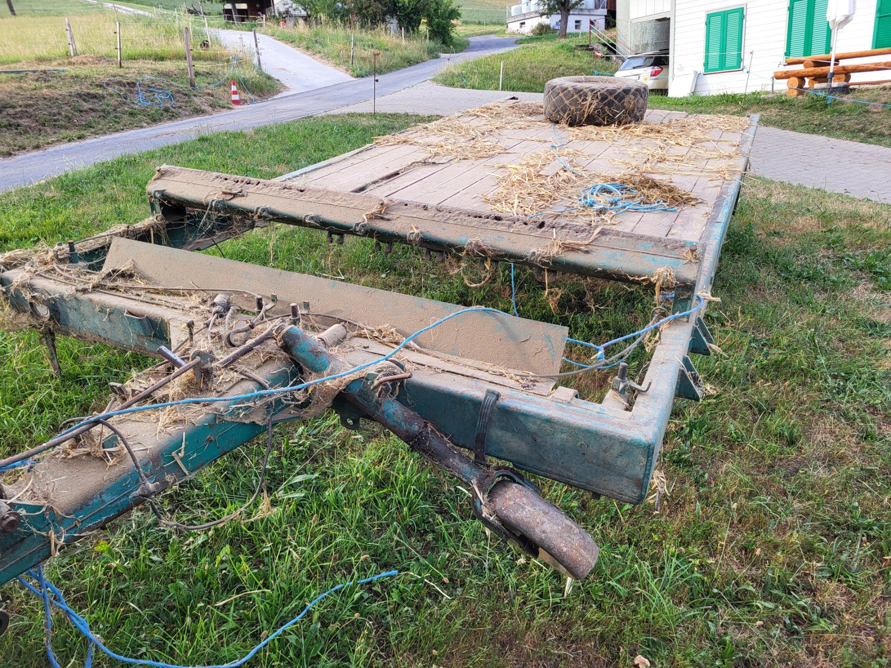 Rimorchi: Anhänger für Traktor gebraucht – Usato da Konolfingen venduto da Chrigu030 1