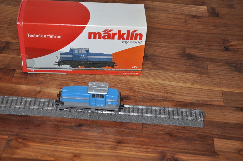 Märklin Locomotive Diesel DHG 500 – Échelle H0, époque III, Décodeur Numérique, Moteur Spécial, 11,2 Cm
