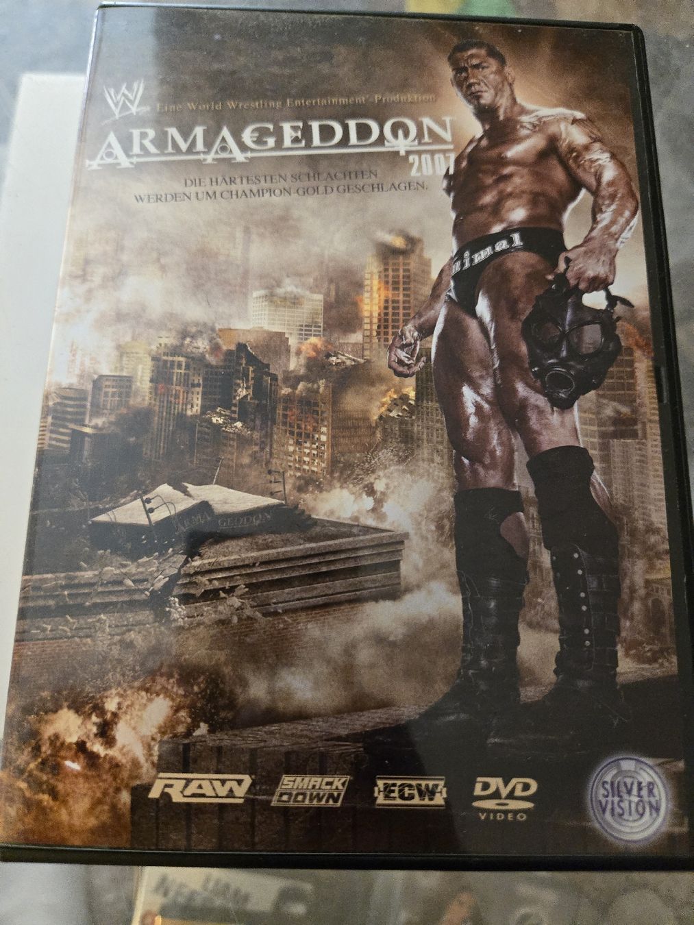 Tutti i DVDs: WWE Armageddon DVD – Usato da Bussigny venduto da Kfdlt