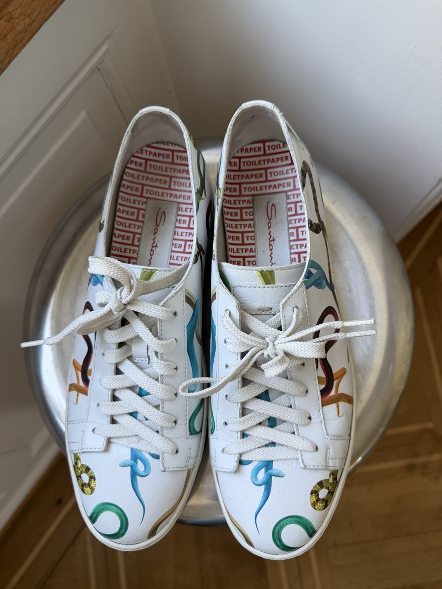 Santoni Damenschuhe: Santoni Toiletpaper Sneaker, Size 40.5. – Neu (gemäss Beschreibung) aus Basel von PabloMaleta 3