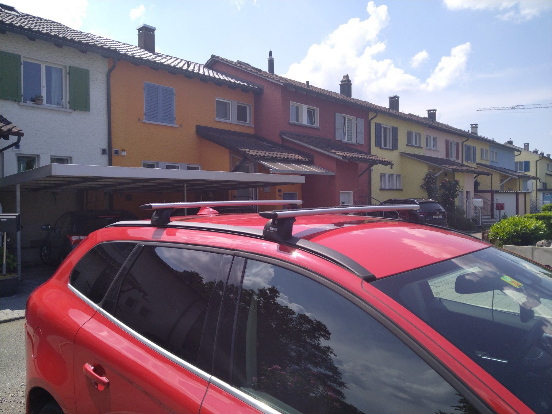 Thule Box da tetto: Thule Volvo XC60 2011 BOX und DACHTRÄGER TOP – Usato da Emmen venduto da janolek 4
