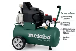 Kompressor METABO Basic 250-24 W NEU & OVP