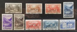 Andorra (F) schönes Los, 1938 / 44 gestempelt oder **/*