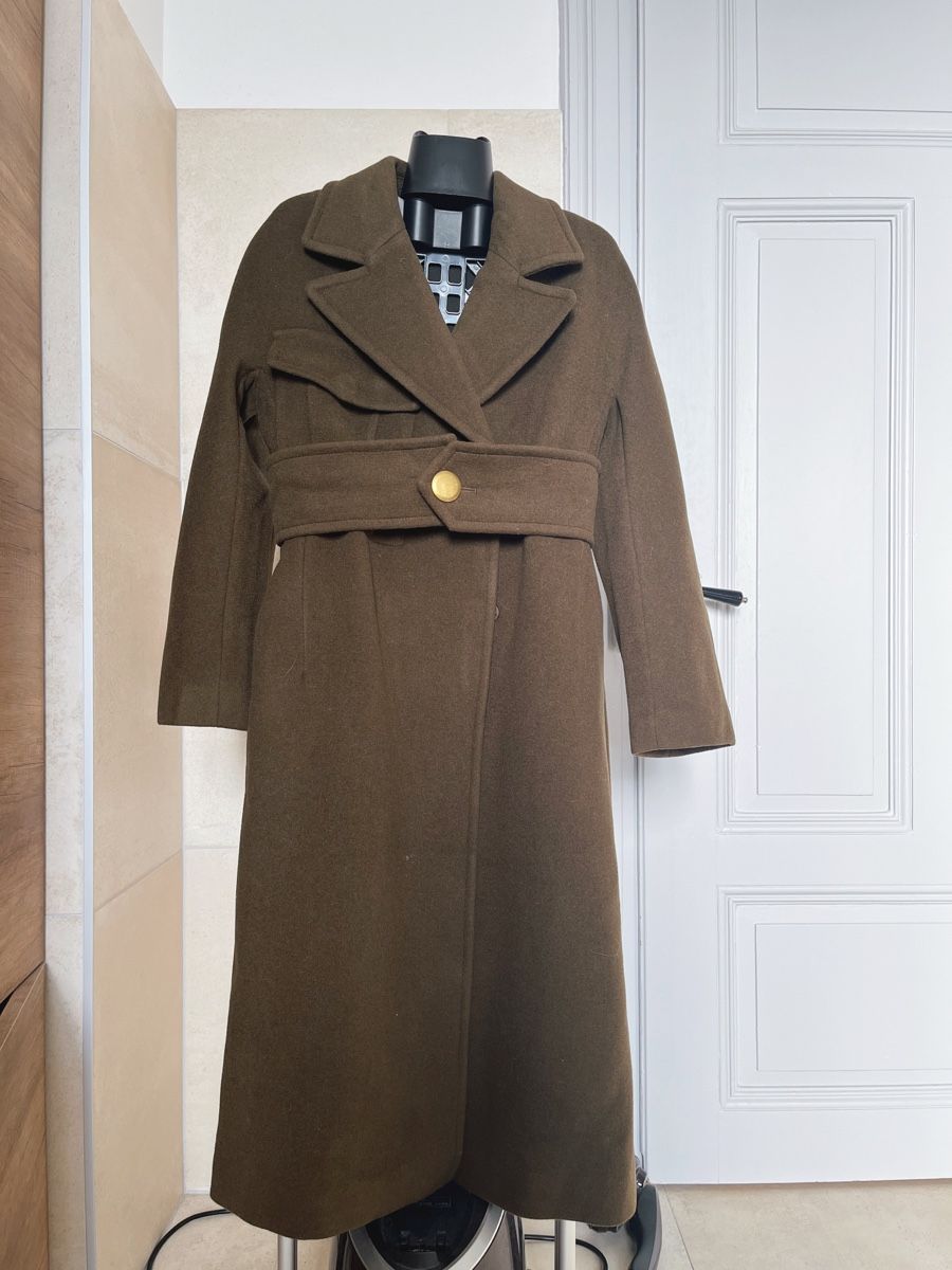 Mäntel: New long Stylish Wool Coat with belt- Chic & Warm! – Neu (gemäss Beschreibung) aus Basel von 550_ckp6 1