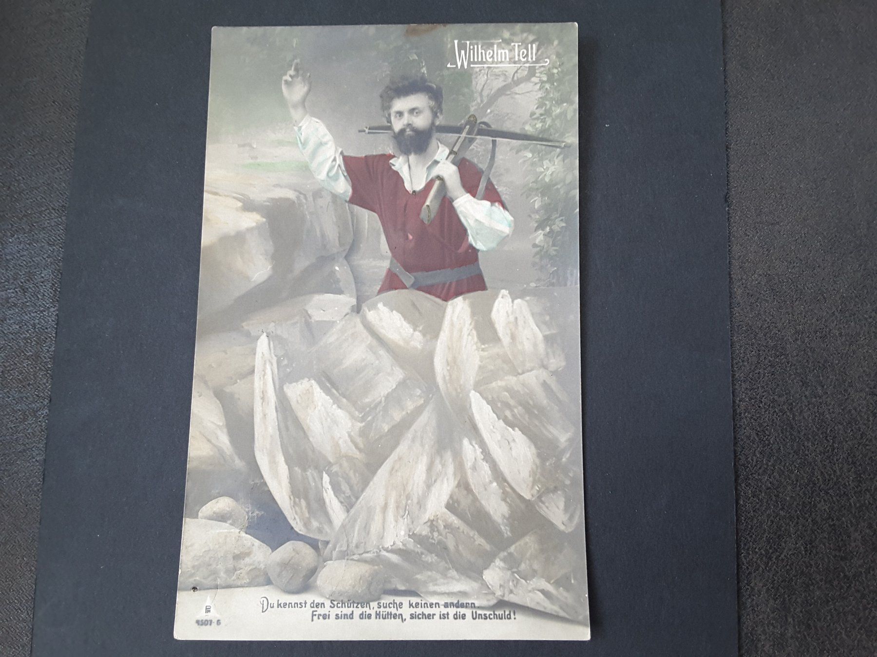 Cartoline postali: #Wilhelm Tell , gel. 1909 – Usato da Reichenburg venduto da Pipo-67