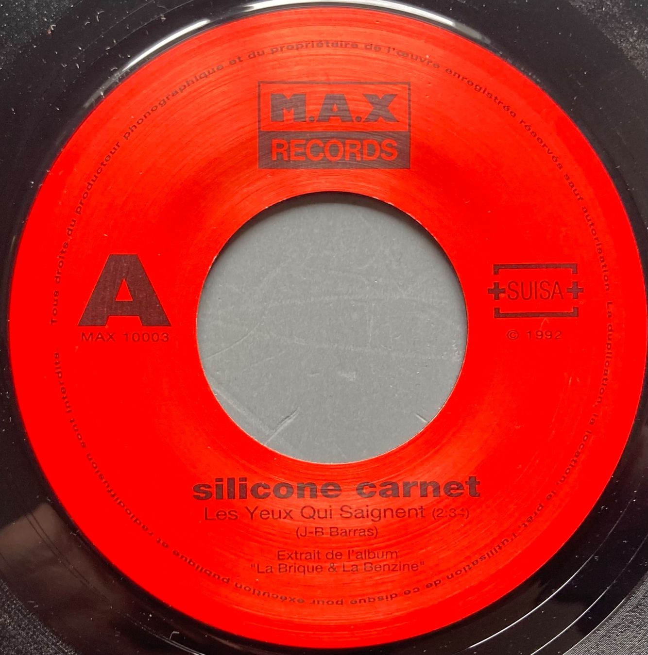 Dischi in vinile: SILICONE CARNET - LES YEUX QUI SAIGNENT – Usato da Poliez-Pittet venduto da Newtown-Records 1