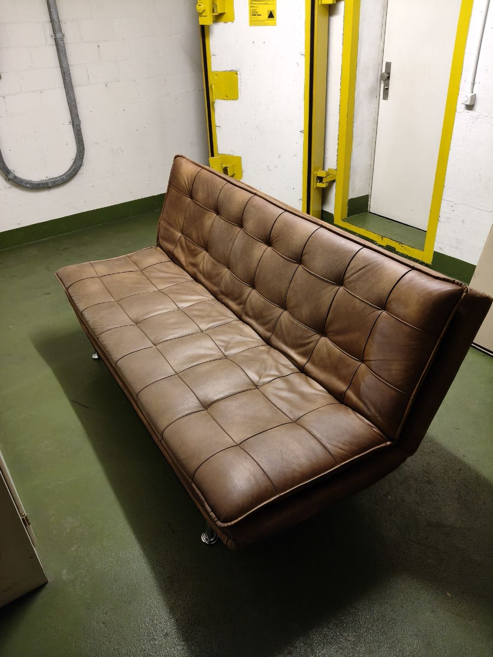 Sofas: Kunstleder Couch – D'occasion à Zürich par vej_48