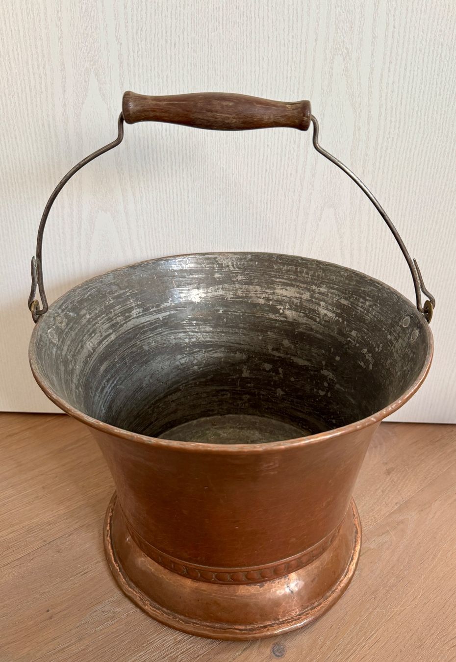 Altro per la casa: Grosser antiker Kupfer Kessel Blumentopf Eimer – Usato da Rothrist venduto da Luckywinner 1