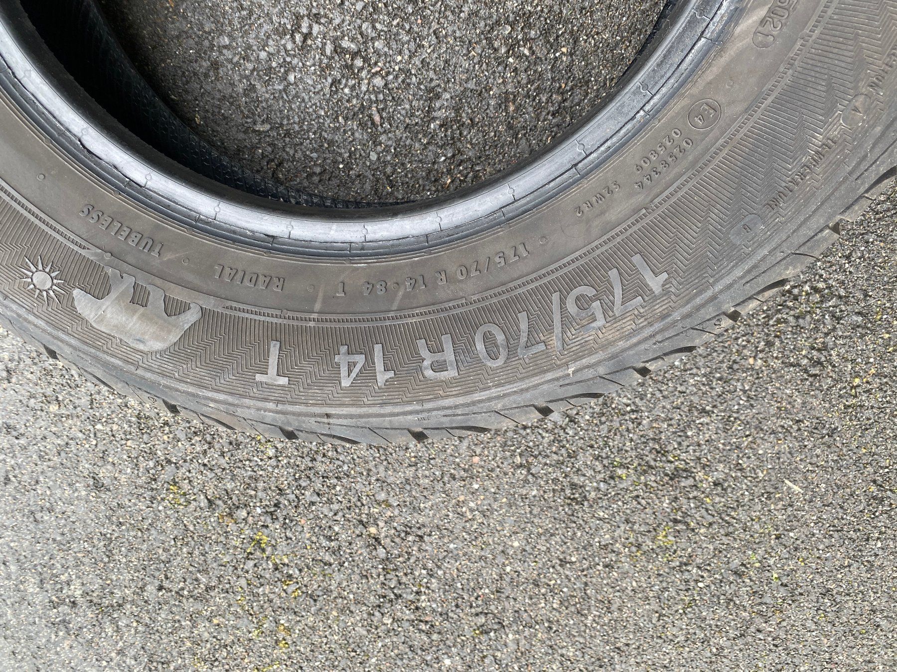 Pneumatici & Ruote complete: Sommerreifen 175/70 R14 – Usato da Kaltbrunn venduto da Steoli74 3