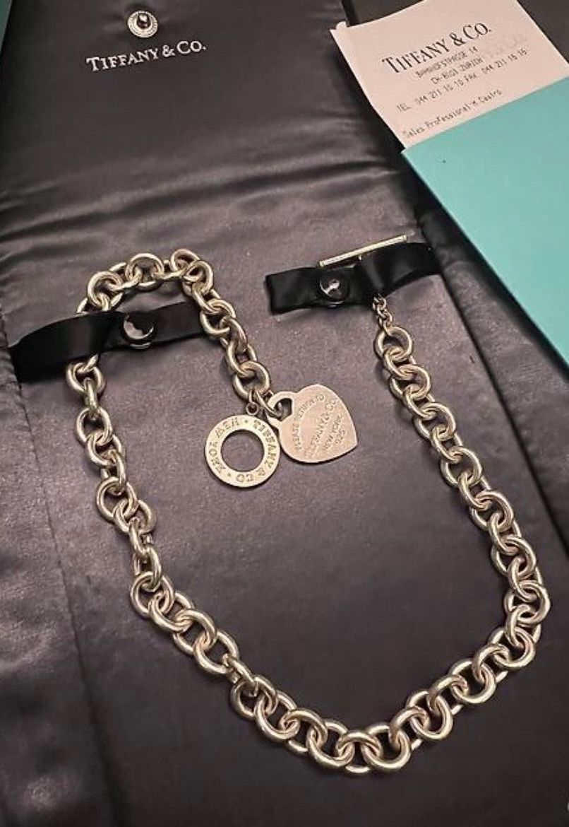 Tiffany & Co. Catenine: Return to Tiffany Halskette mit Herzanhänger – Usato da Steinen venduto da Rocket_84