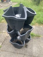 3er Set Blumenpyramide/Pflanzenturm - ideal für Kräuter!