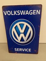 VW VOLKSWAGEN METALL Schild für Sammler !NEU%