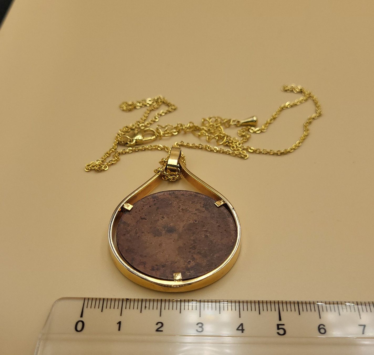 Catenine: Goldige Kette Mit Anhänger – Usato da Wald ZH venduto da SwissPawnshop 2