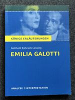 Lessing Emilia Galotti Konigs Erlaeuterungen Buch