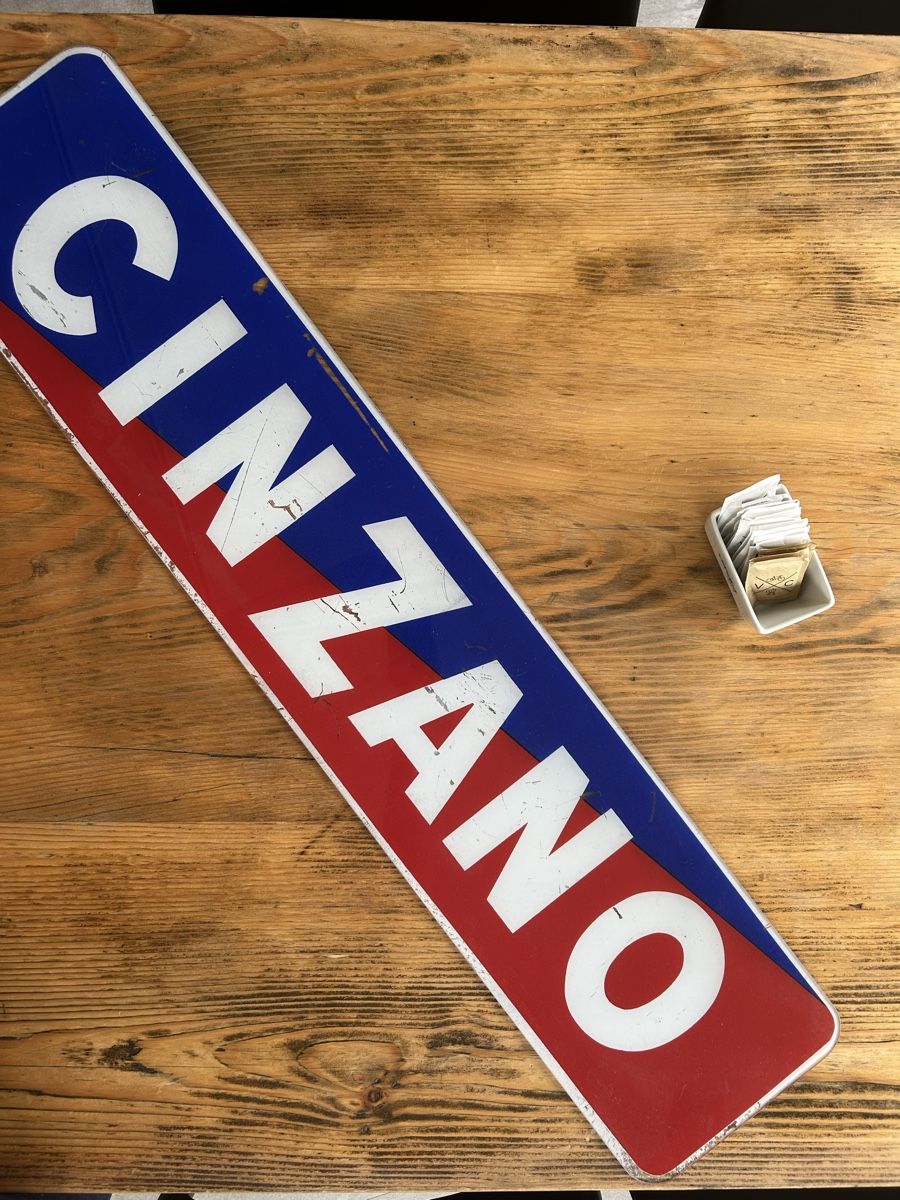 Tutte le decorazioni: Cinzano Original Glass – Usato da Pianezzo venduto da elgiodi