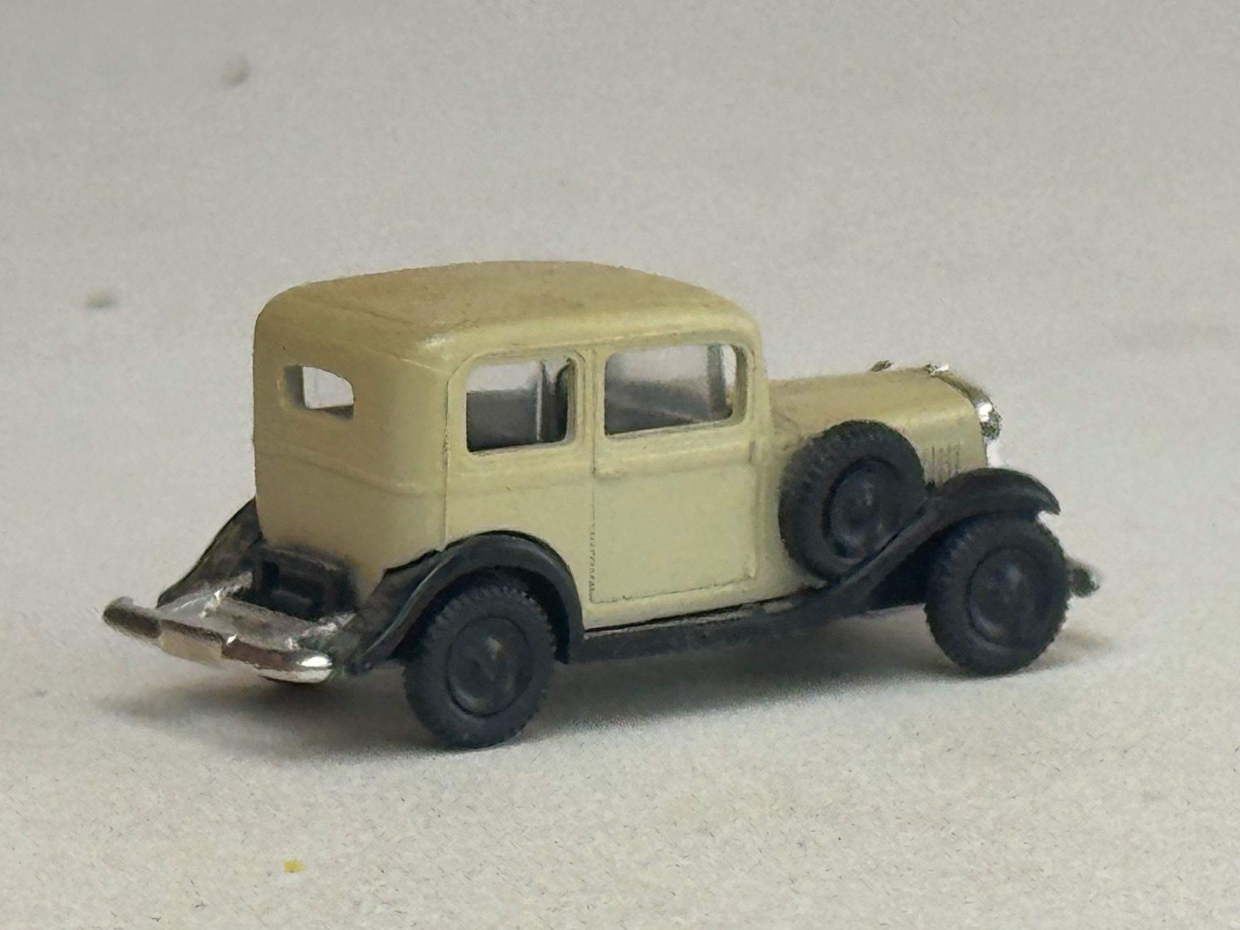 Brekina Modellautos: VE1- Brekina Opel P 4 beige – Gebraucht aus Elm von Wikmtz 1