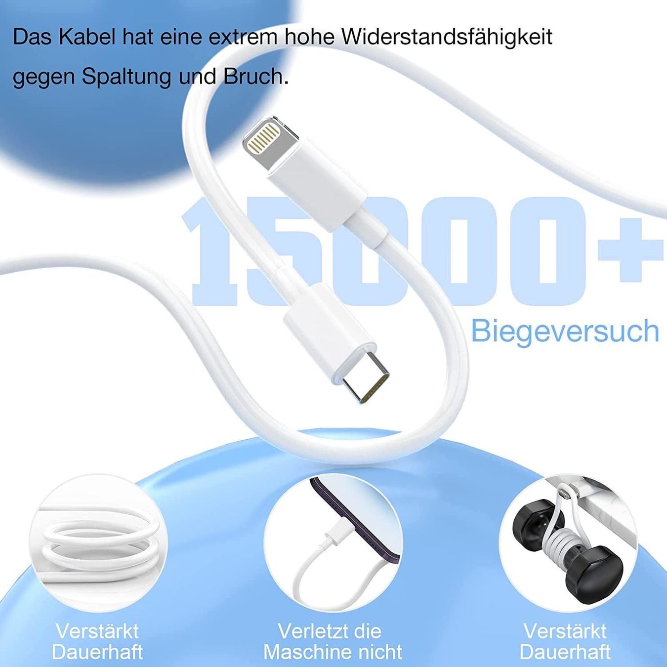 Caricabatterie: 4er Pack Iphone LadegeräT Und Ladekabel – Nuovo (secondo la descrizione) da Thun venduto da nuonuoshop 4