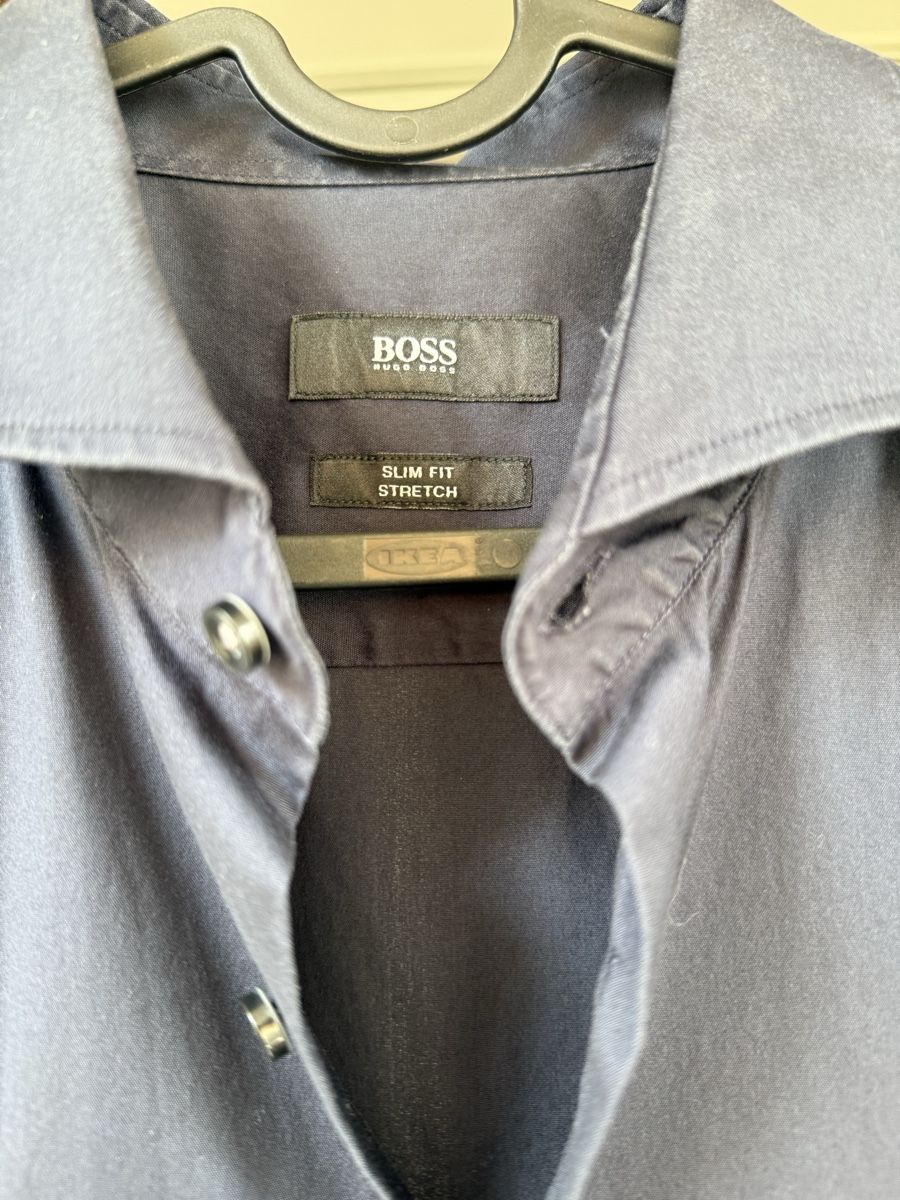 Camicie: Herren Hemd BOSS Slim Fit Stretch Grösse 43  – Usato da Münchenstein venduto da sof_8vcz 1