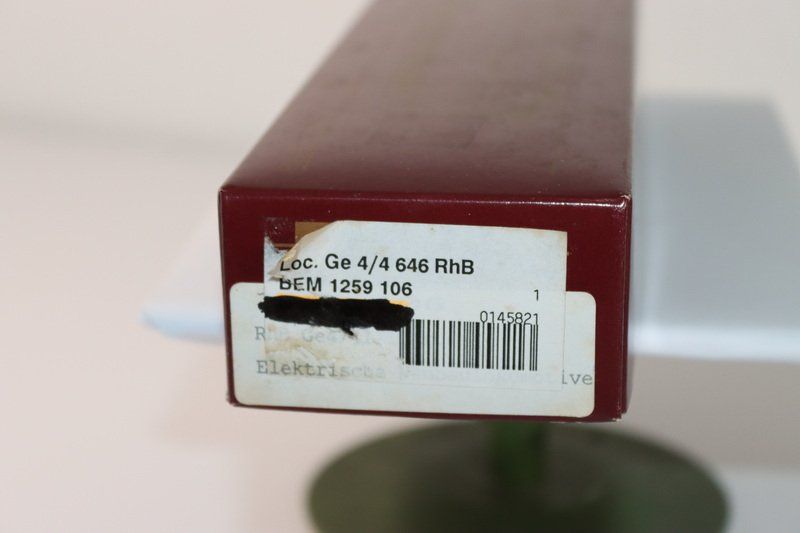 Bemo Modelleisenbahnen: Bemo Ge 4/4 ( 371 ) – Gebraucht aus Kerzers von Winu64 7