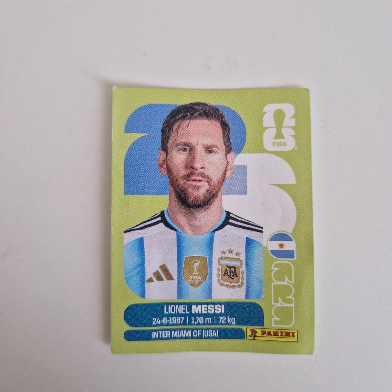 Panini Carte collezionabili: Panini ARG17 Lionel Messi – Usato da Hinwil venduto da NessiK01