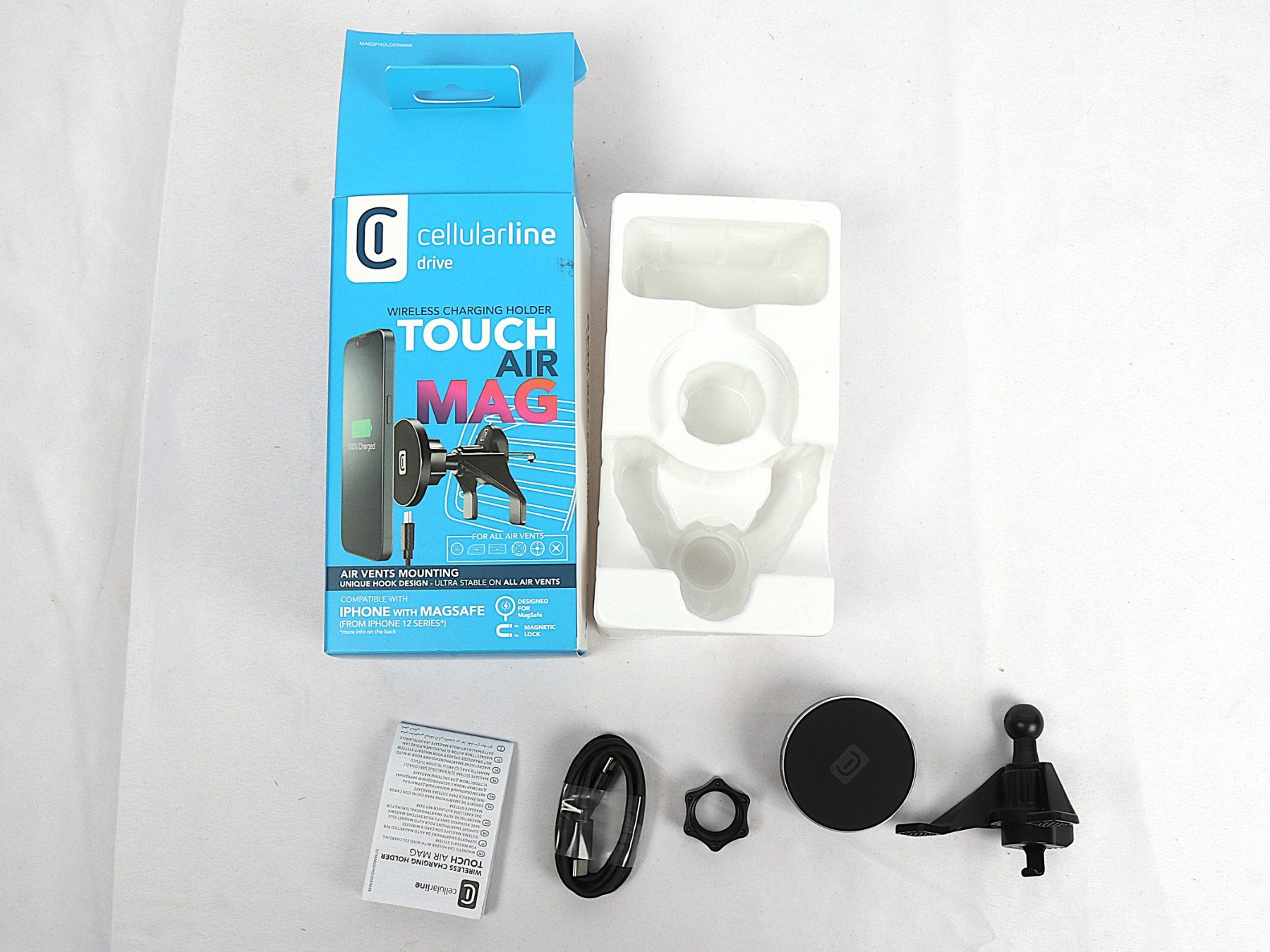 Staffe: CELLULARLINE Touch Air Mag für Iphone – Nuovo (secondo la descrizione) da Steinen venduto da Restwert_Steinen