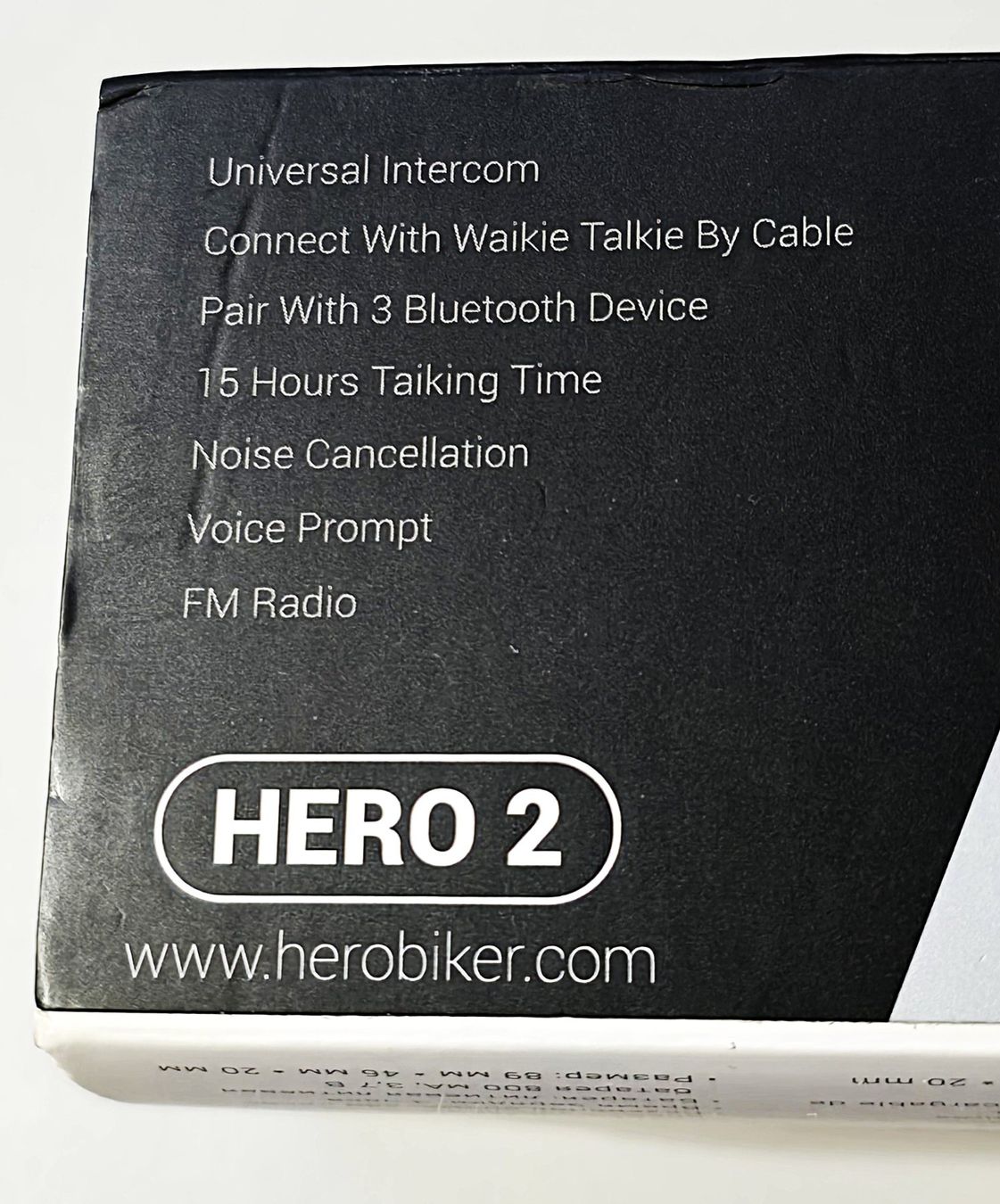 Funktechnik: Herobiker Hero 2 Helmset, bis 1200m – Neu und originalverpackt aus Rüegsauschachen von Hef401 2