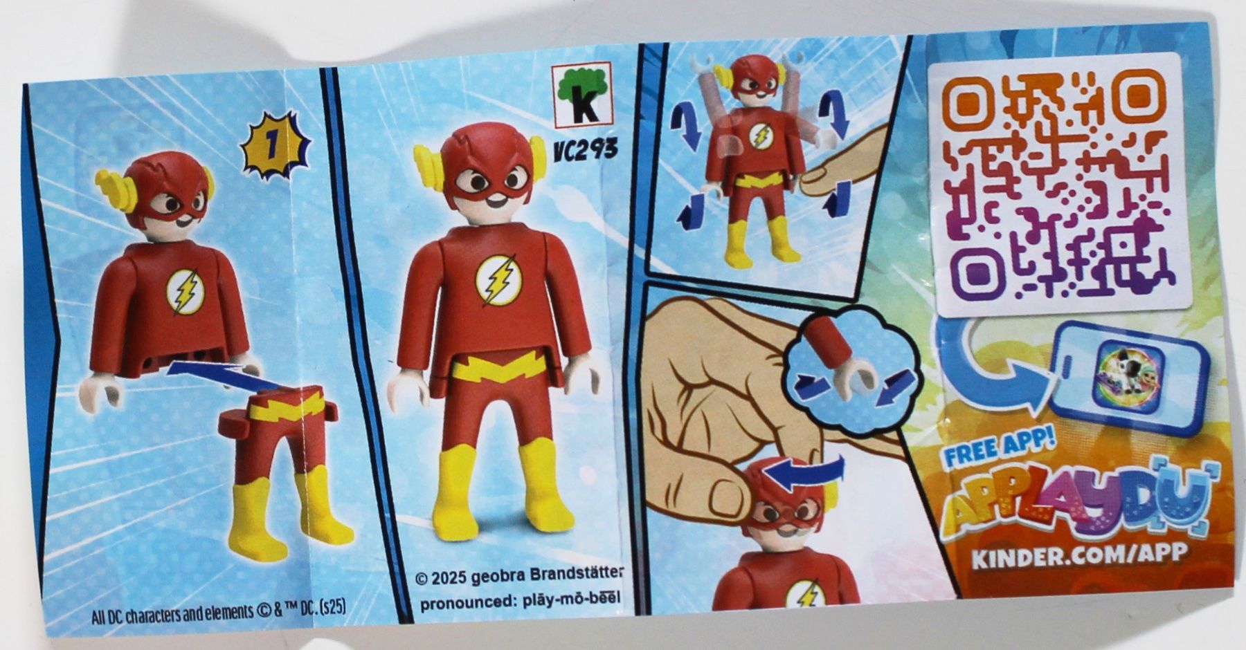 Playmobil Giocattoli: ÜEI PLAYMOBIL DC SUPERHELDEN FLASH Minifigur – Nuovo (secondo la descrizione) da Brüttisellen venduto da Collector-Corner 2