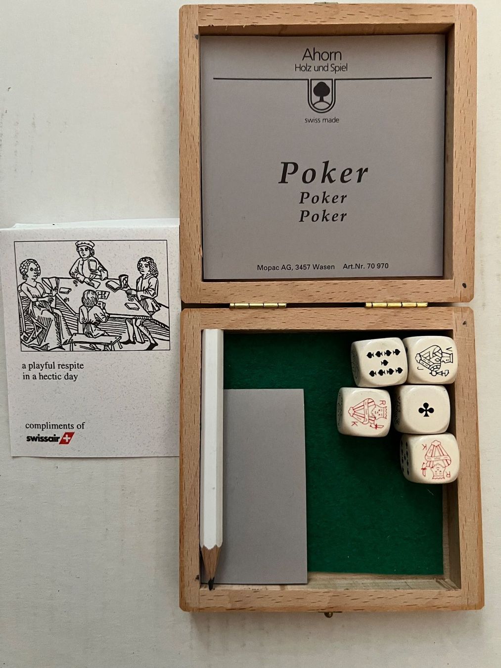 Jeux: Swissair Poker Spiel – Neuf avec emballage d'origine à Neuhausen a/Rhf par phantong 2