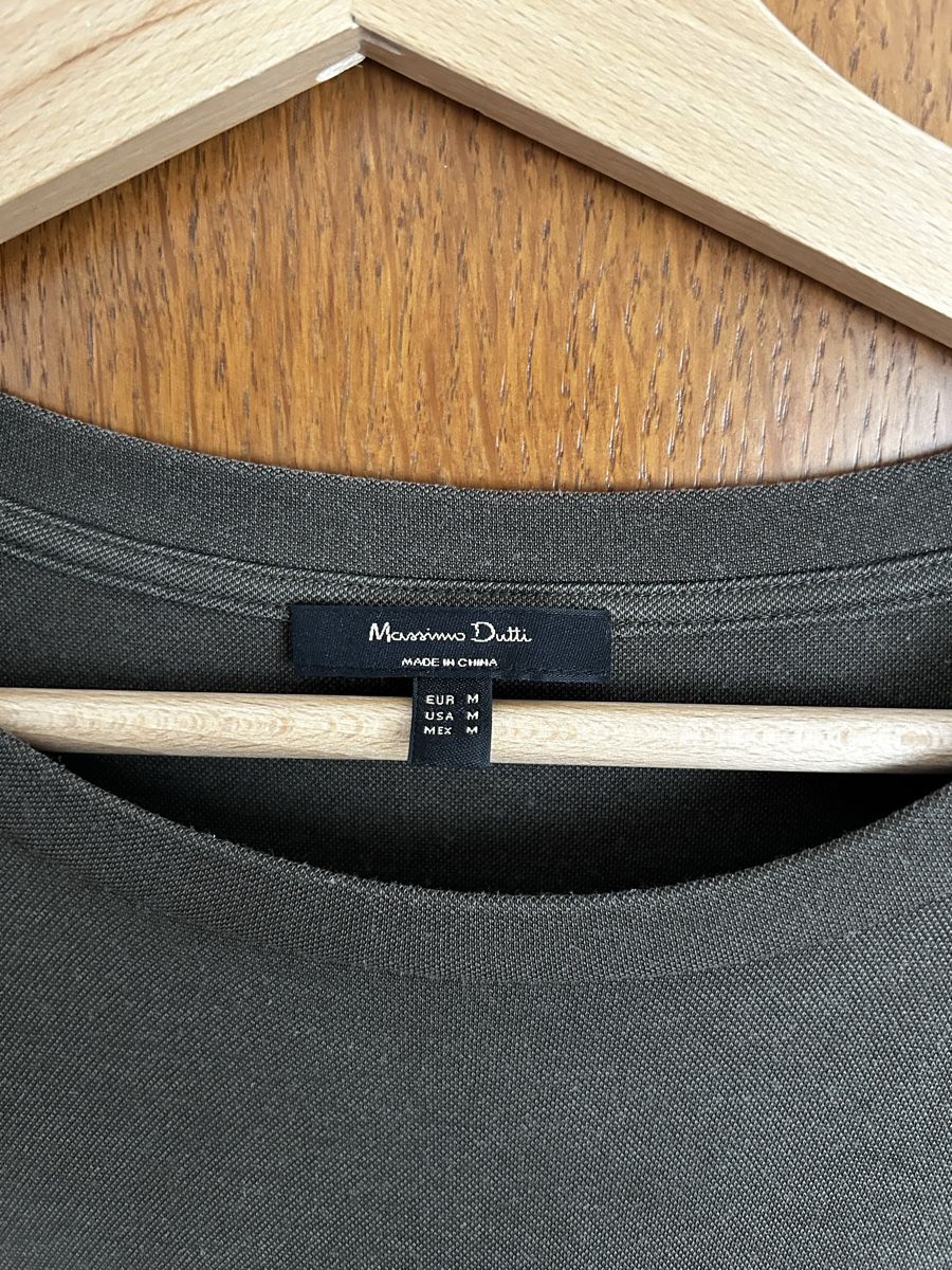 Massimo Dutti Kleider: Kleid Massimo Dutti, khaki, Grösse M – Gebraucht aus Ruvigliana von princesse10 1
