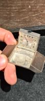 Hermès Cyma Gürtelschnalle Uhr 1930 Silber 935 RAR Sammler