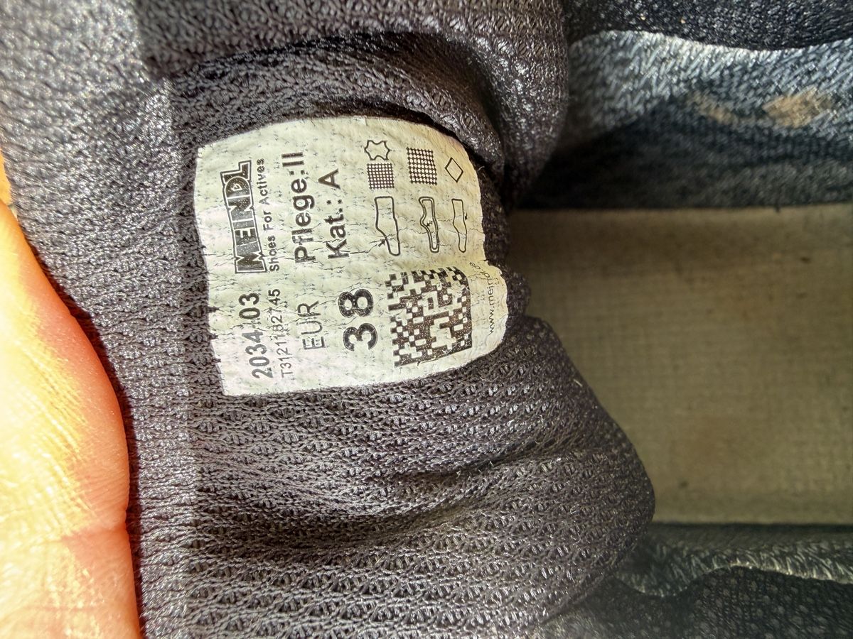 Meindl Scarpe da uomo: Meindl Wanderschuhe 38 – Usato da Thalwil venduto da val_bm5t 3